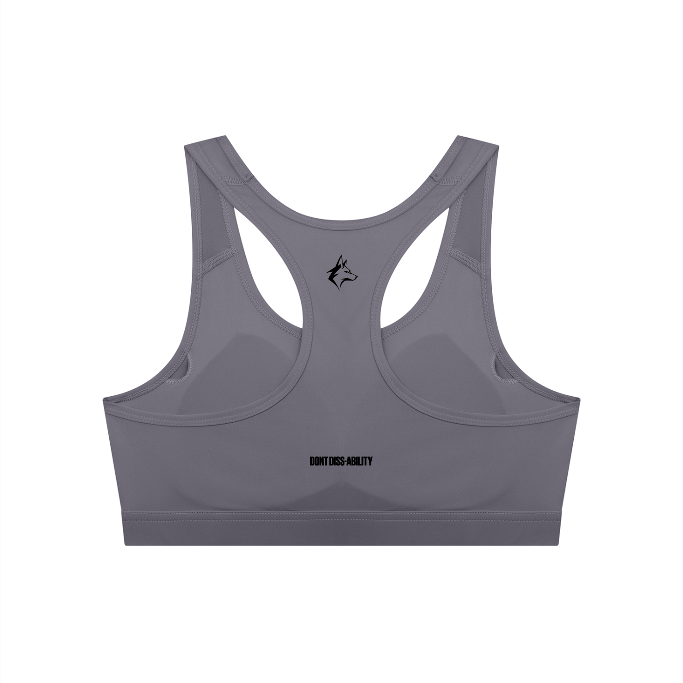 Multi-option Cropped Sports Bra