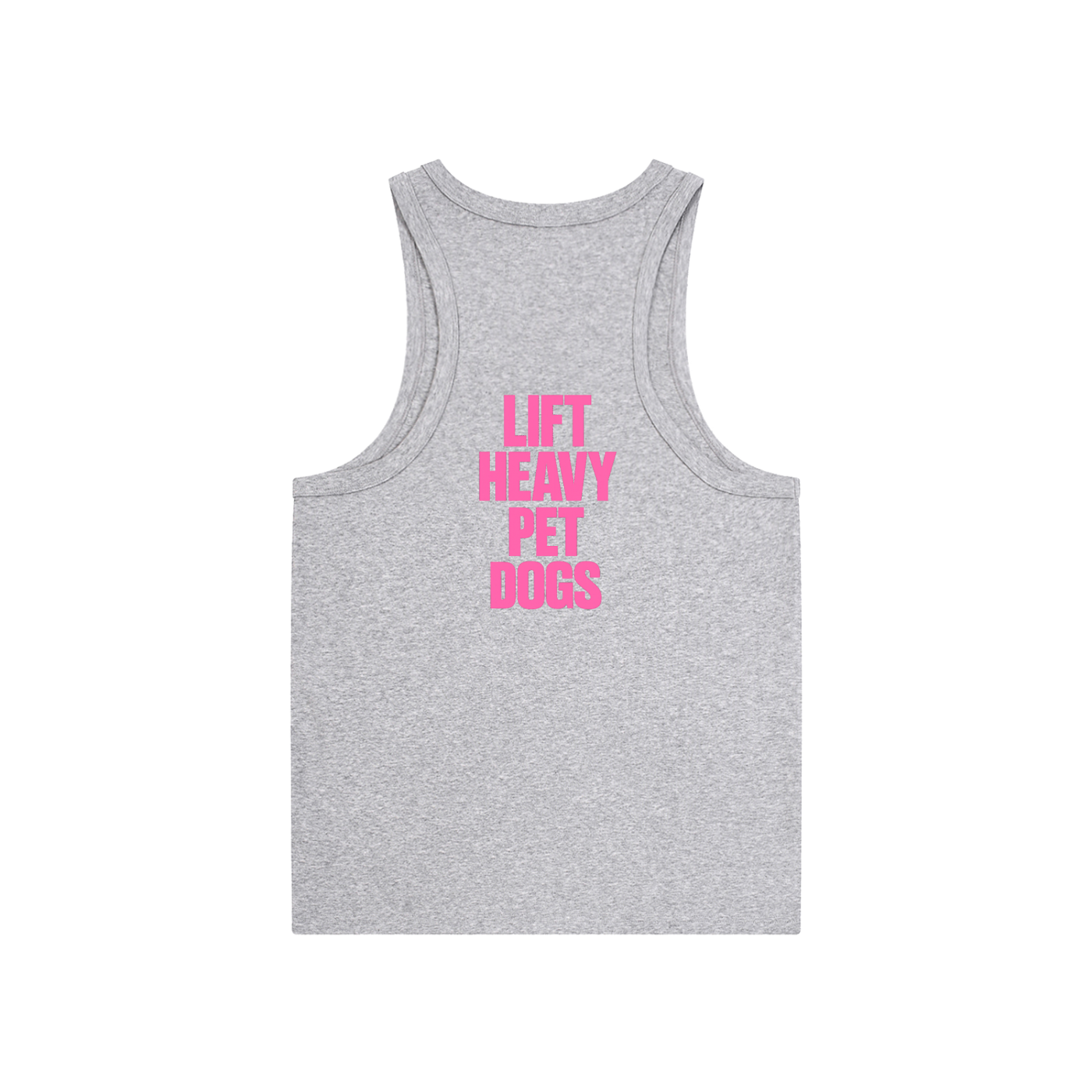Pink on Black Tank