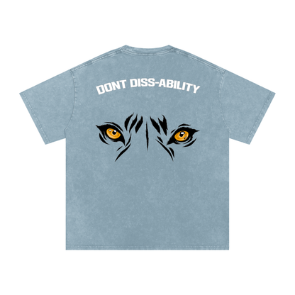 Tiger Eyes Oversized Motto Tee