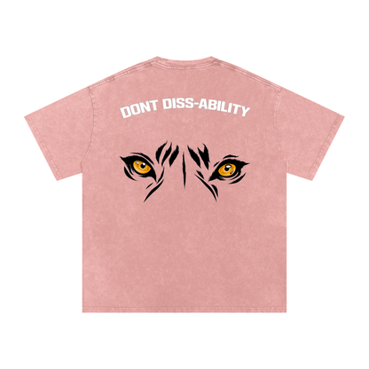 Tiger Eyes Oversized Motto Tee