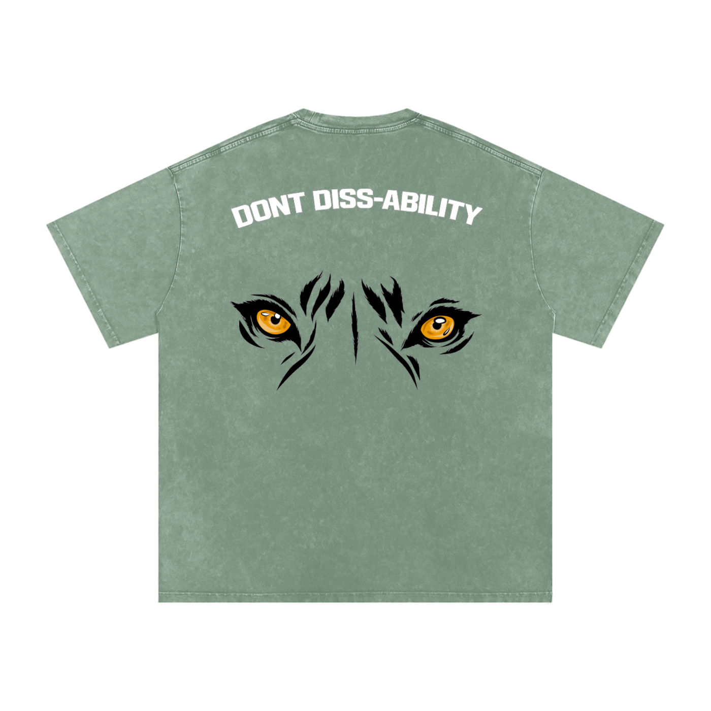 Tiger Eyes Oversized Motto Tee