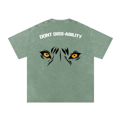 Tiger Eyes Oversized Motto Tee