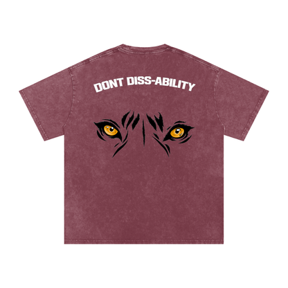Tiger Eyes Oversized Motto Tee