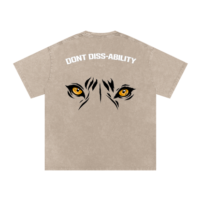 Tiger Eyes Oversized Motto Tee