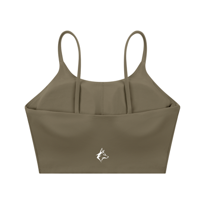 Spaghetti Strap  Sports Bra