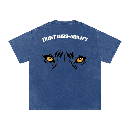 Tiger Eyes Oversized Motto Tee