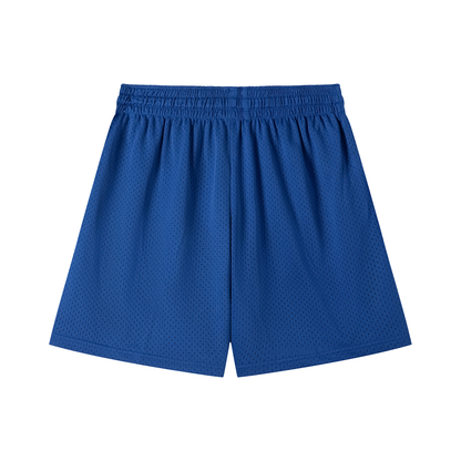 Mesh Shorts Black Logo