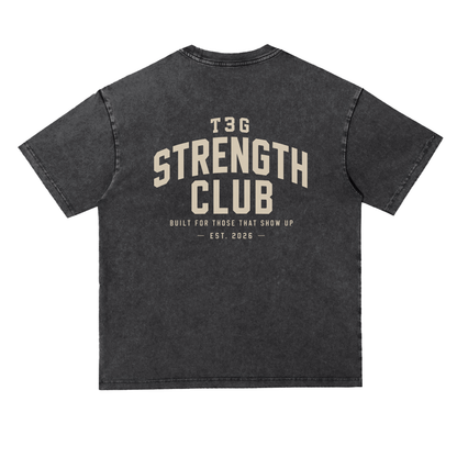 Heavyweight Oversized STRENGTH CLUB