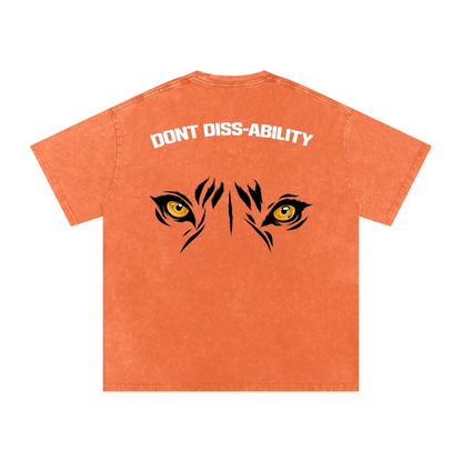 Tiger Eyes Oversized Motto Tee