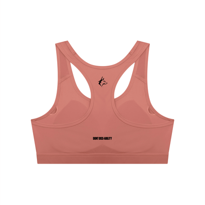 Multi-option Cropped Sports Bra