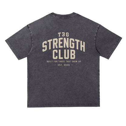 Heavyweight Oversized STRENGTH CLUB