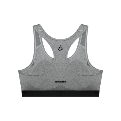Multi-option Cropped Sports Bra