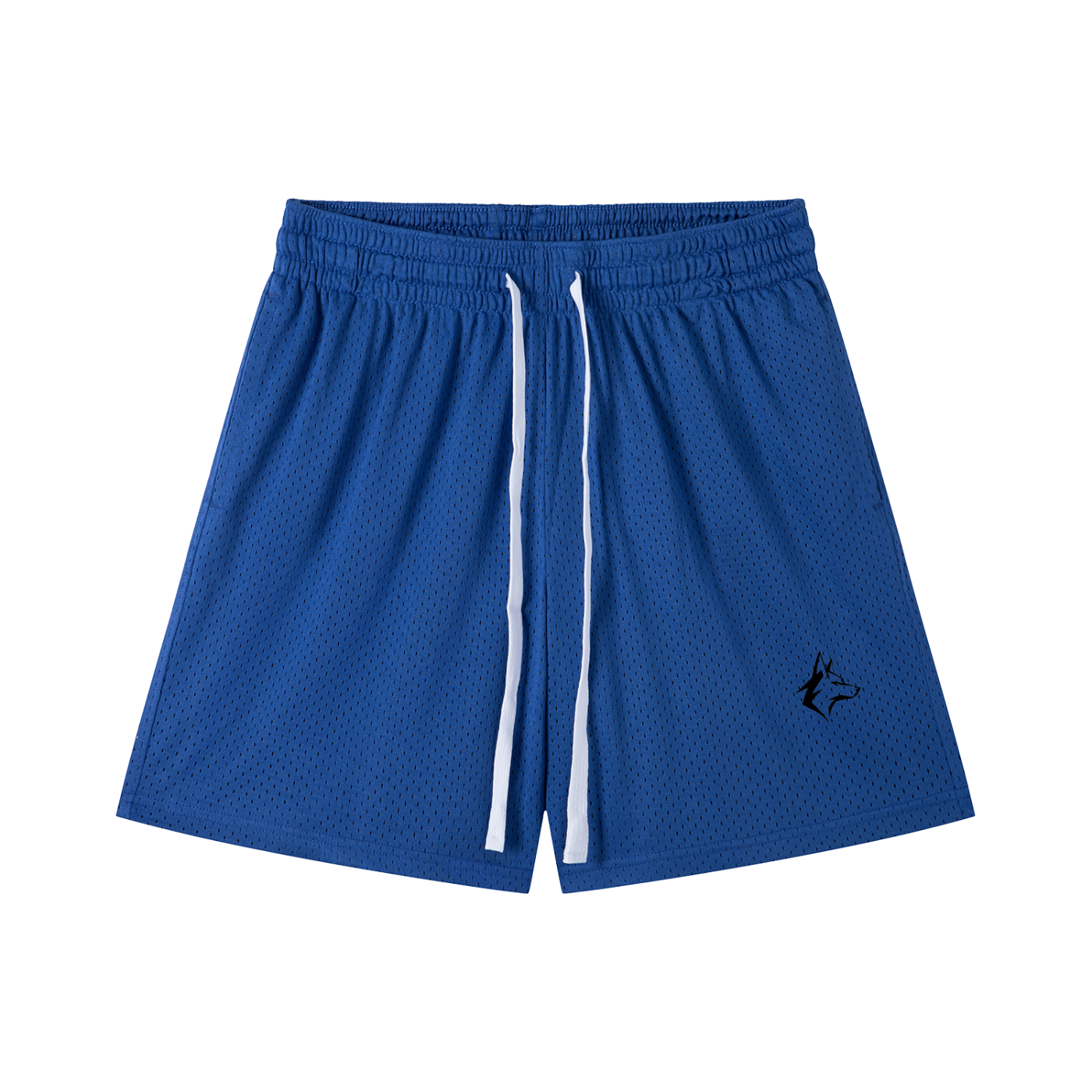 Mesh Shorts Black Logo