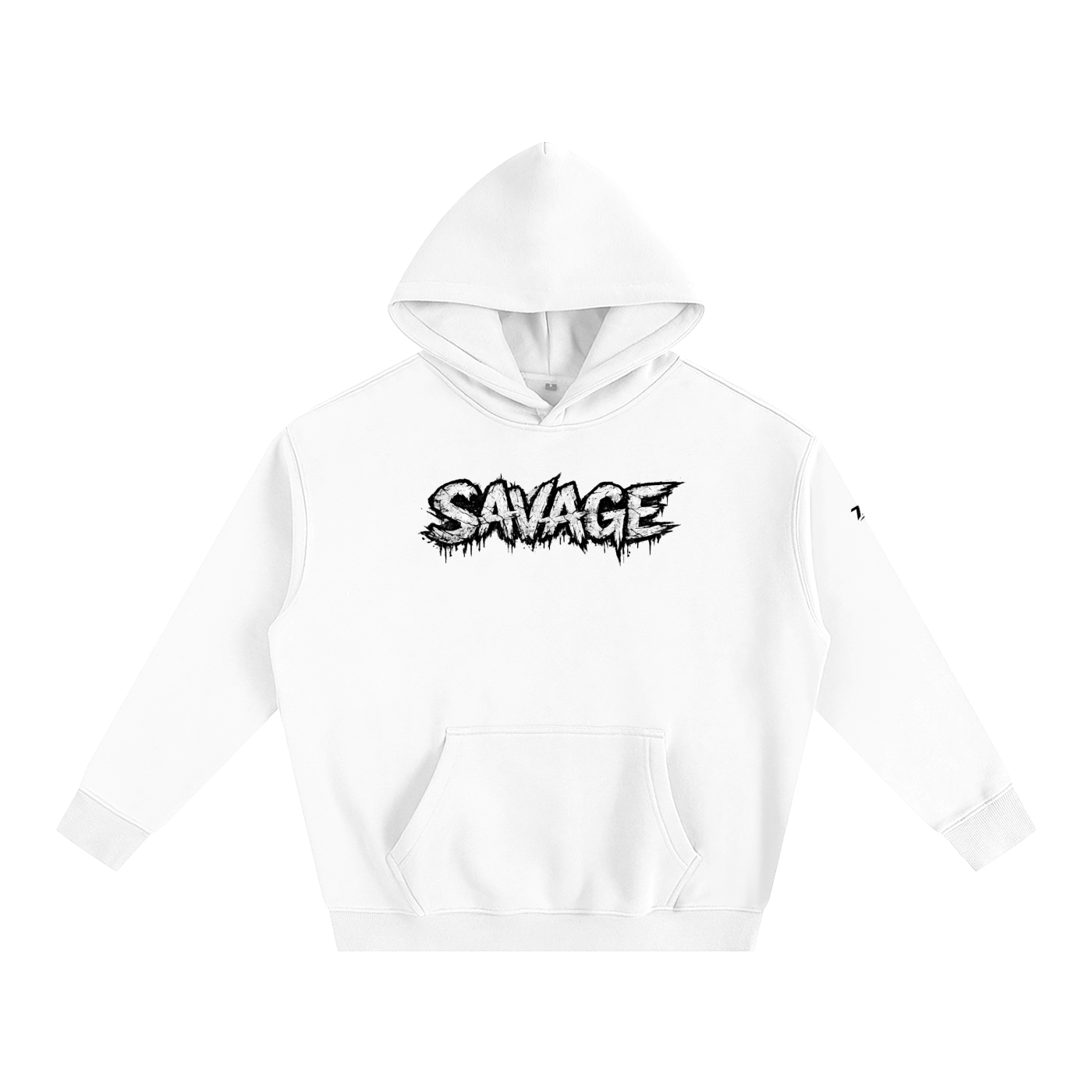 SAVAGE Oversize Fleeced Hoodie