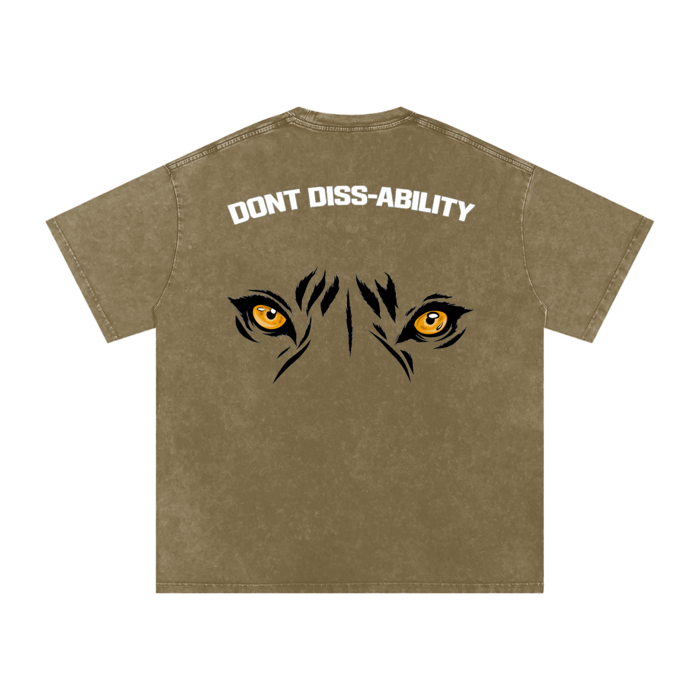 Tiger Eyes Oversized Motto Tee