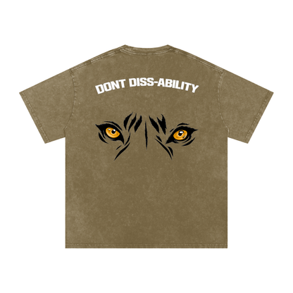 Tiger Eyes Oversized Motto Tee