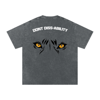 Tiger Eyes Oversized Motto Tee