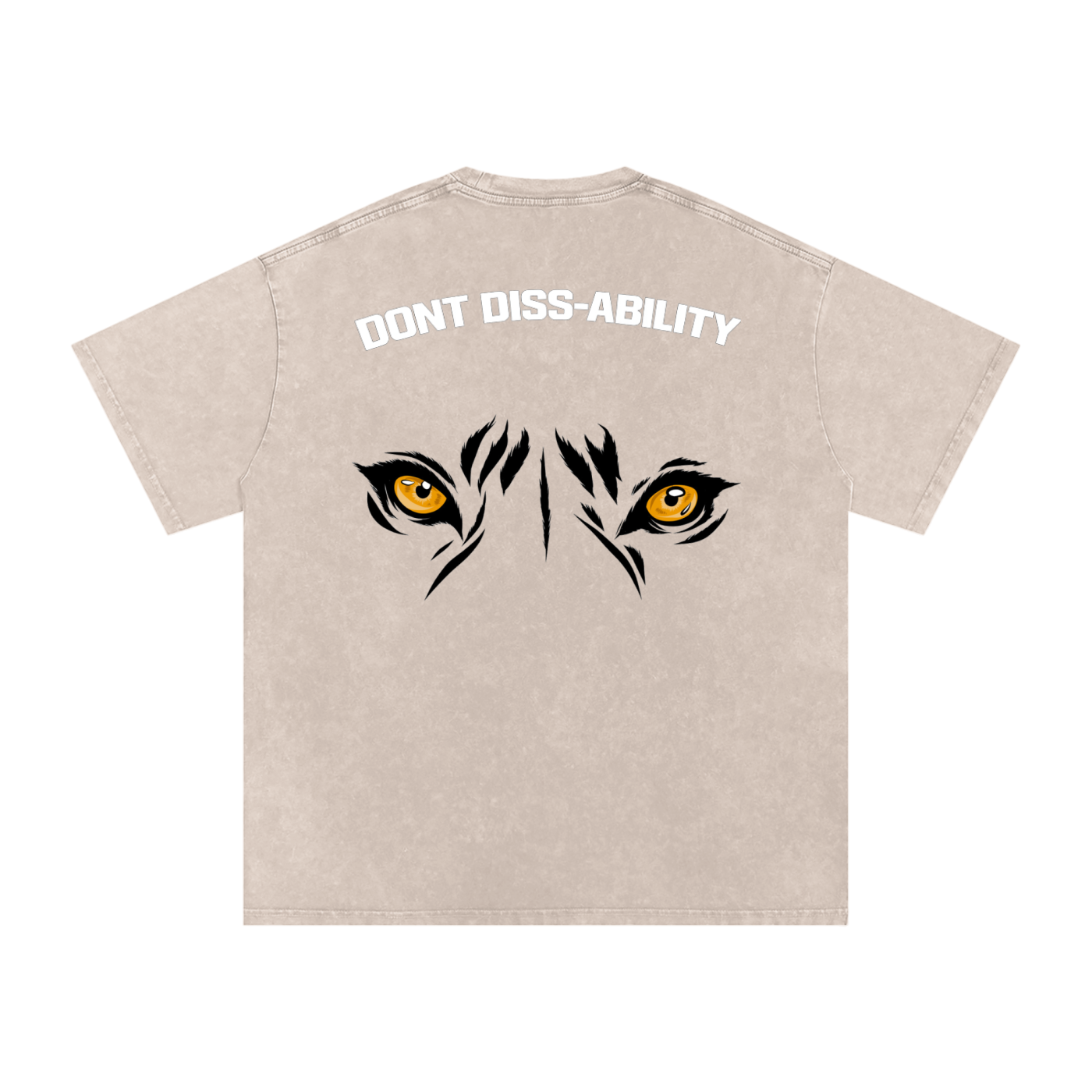 Tiger Eyes Oversized Motto Tee
