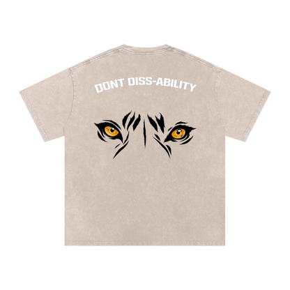 Tiger Eyes Oversized Motto Tee