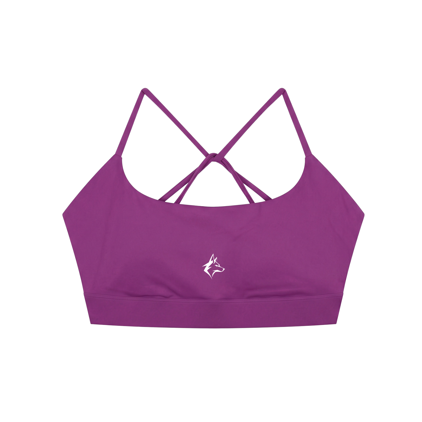 Strappy Criss Cross Sports Bra