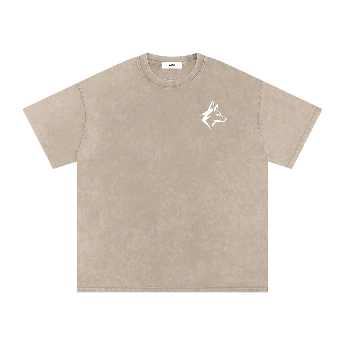 Tiger Eyes Oversized Motto Tee