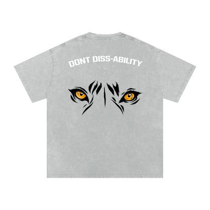 Tiger Eyes Oversized Motto Tee