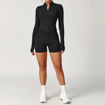 Zip Up & Shorts