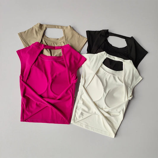 Backless Padded Top