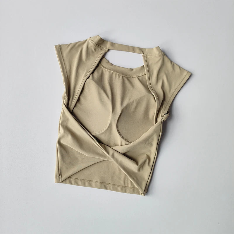 Backless Padded Top