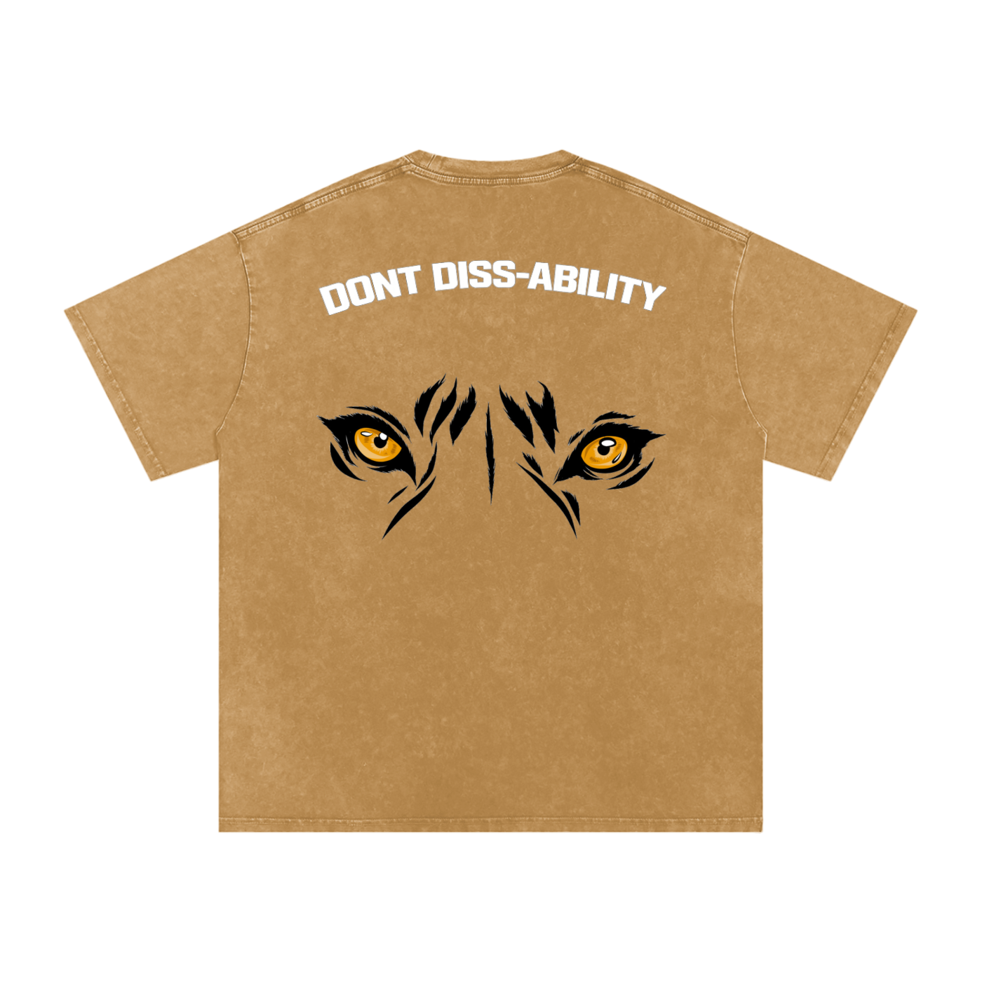 Tiger Eyes Oversized Motto Tee