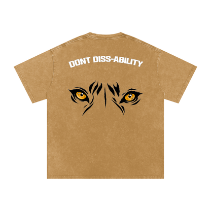 Tiger Eyes Oversized Motto Tee