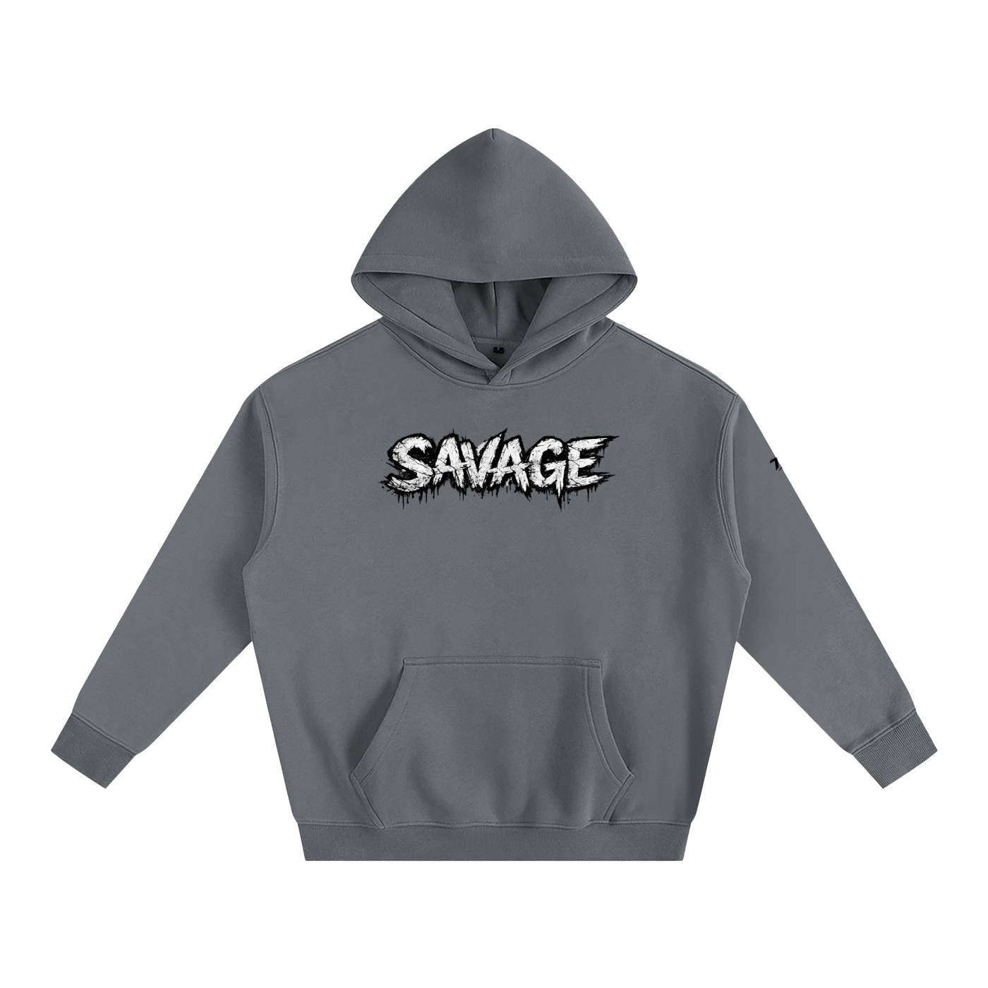 SAVAGE Oversize Fleeced Hoodie