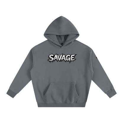 SAVAGE Oversize Fleeced Hoodie