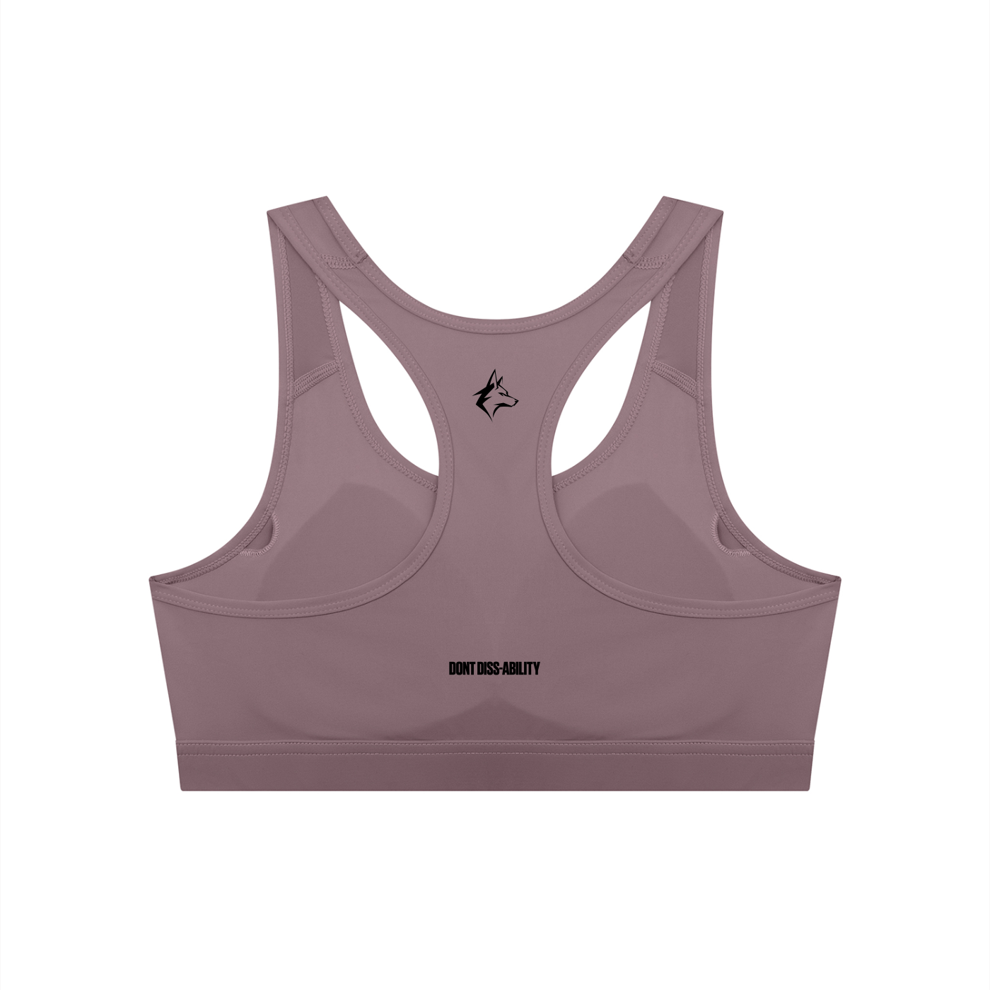 Multi-option Cropped Sports Bra