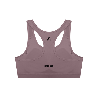 Multi-option Cropped Sports Bra
