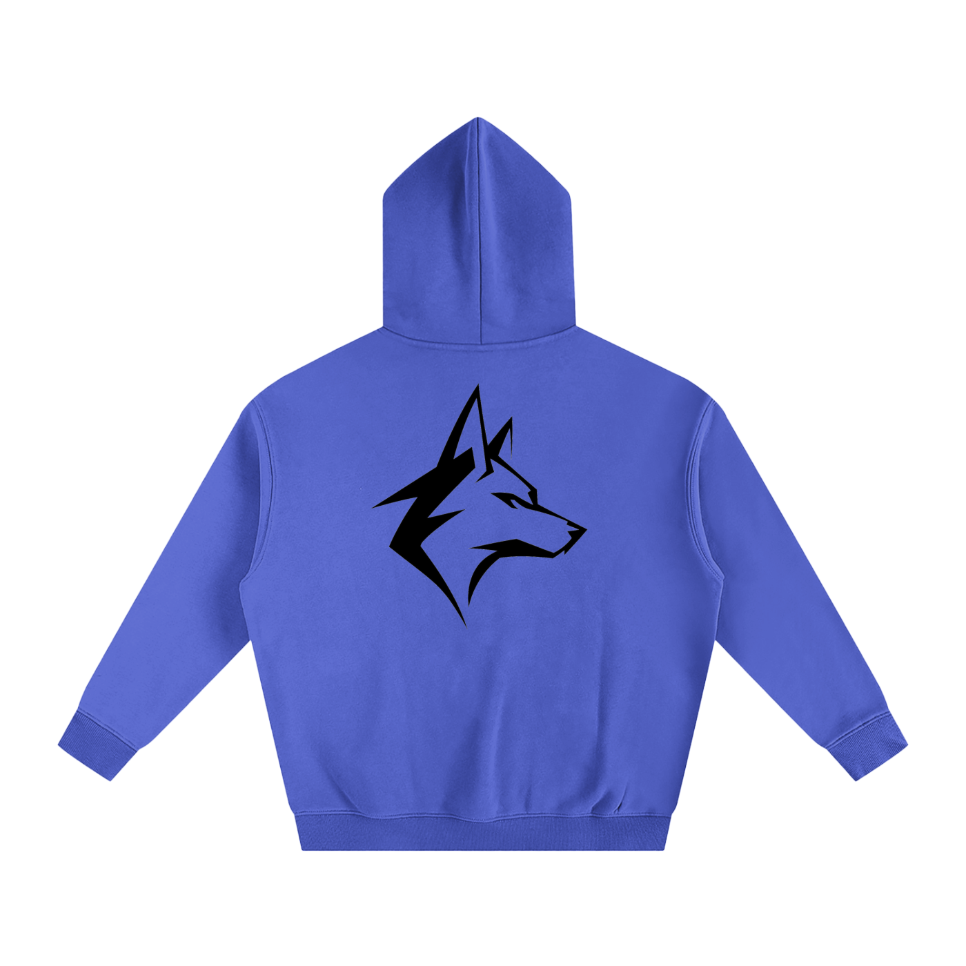 Motto Oversize Fleeced Hoodie Lights