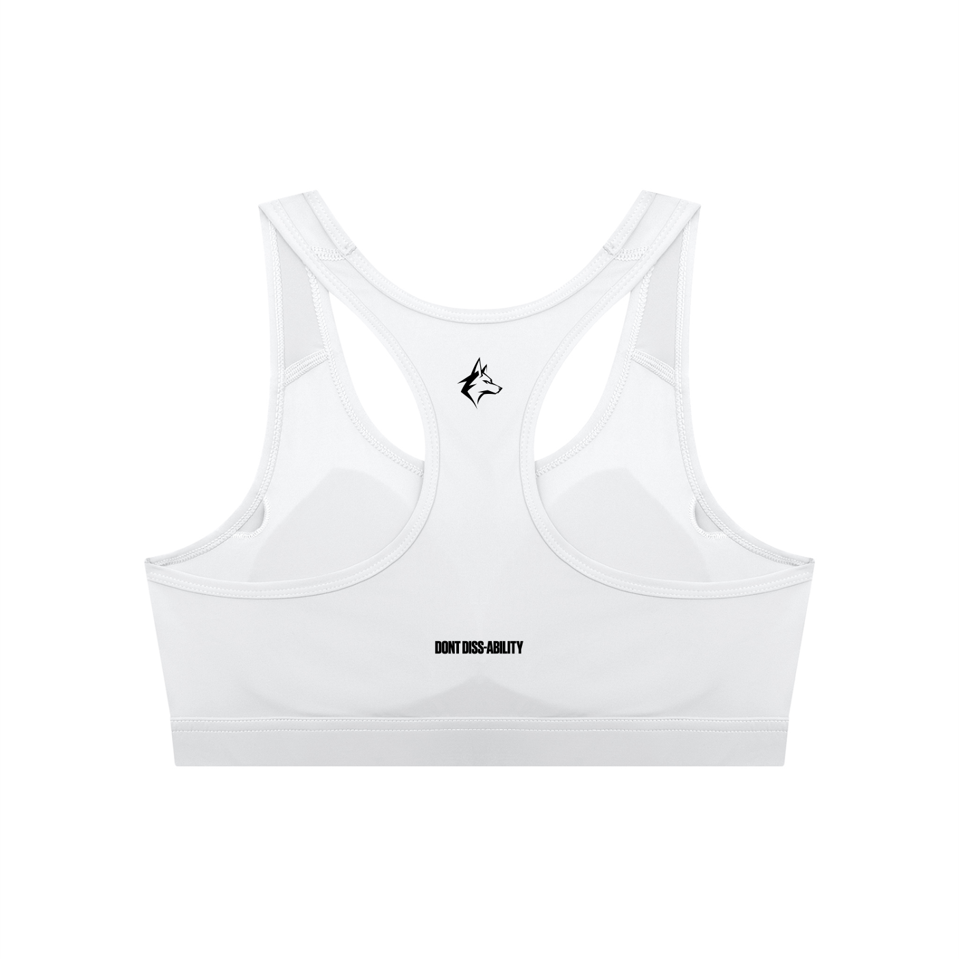 Multi-option Cropped Sports Bra