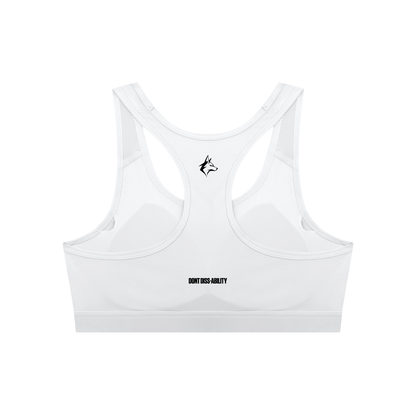 Multi-option Cropped Sports Bra