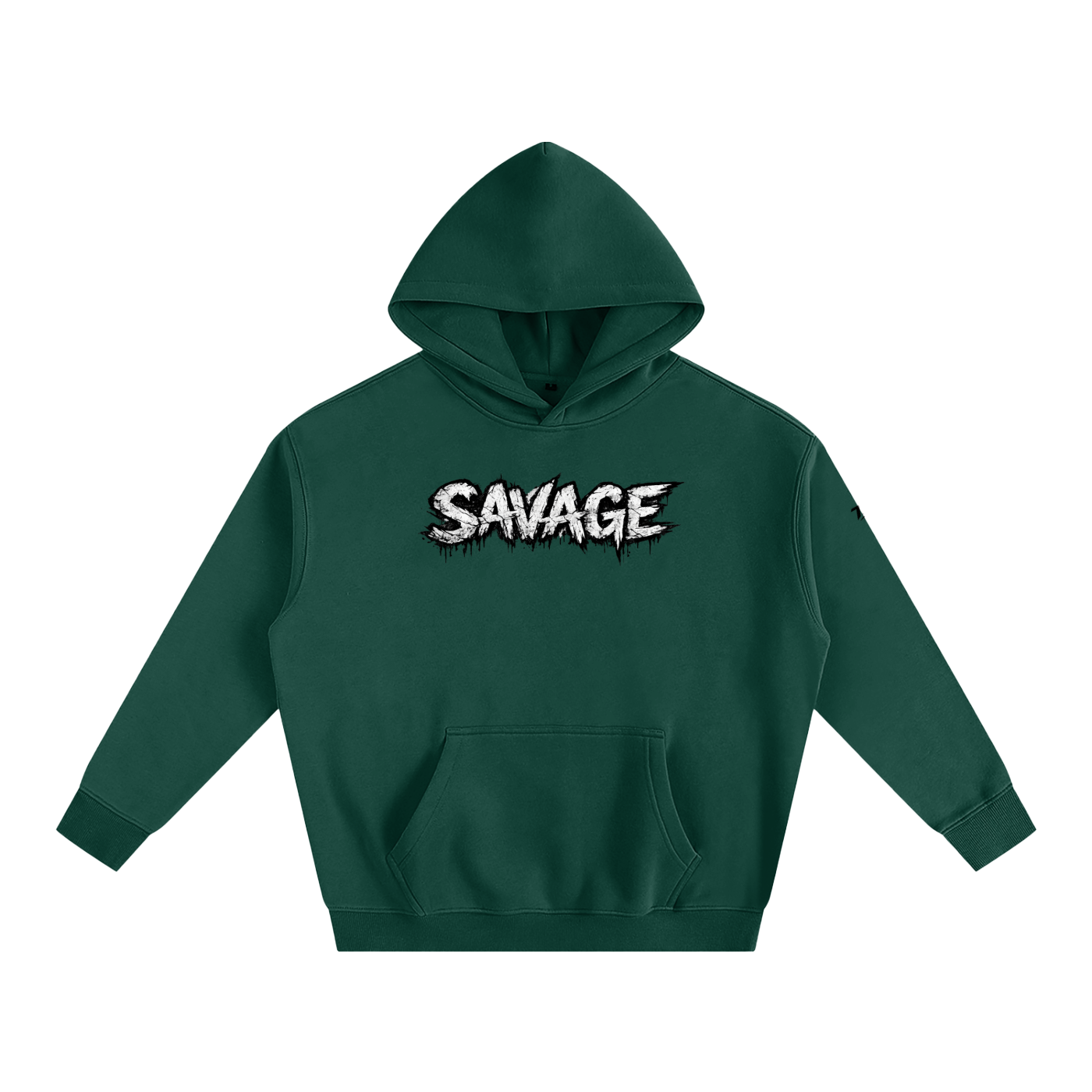 SAVAGE Oversize Fleeced Hoodie