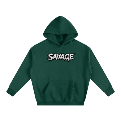SAVAGE Oversize Fleeced Hoodie