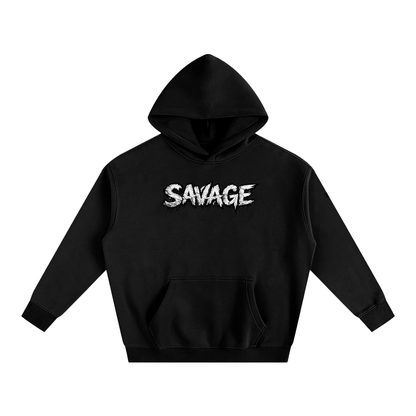 SAVAGE Oversize Fleeced Hoodie