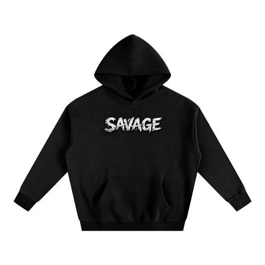 SAVAGE Oversize Fleeced Hoodie