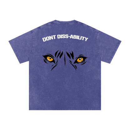 Tiger Eyes Oversized Motto Tee